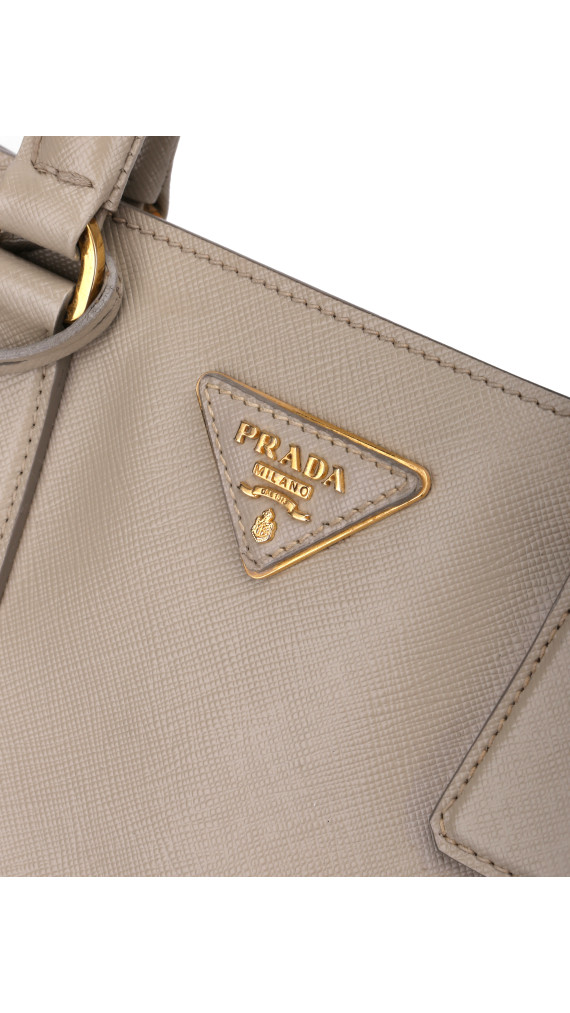 Prada Pomice Saffiano Lux Tote