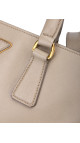 Prada Pomice Saffiano Lux Tote