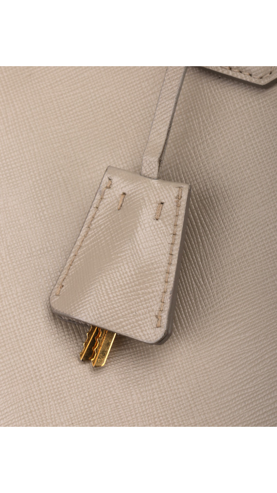 Prada Pomice Saffiano Lux Tote
