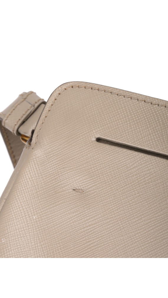Prada Pomice Saffiano Lux Tote