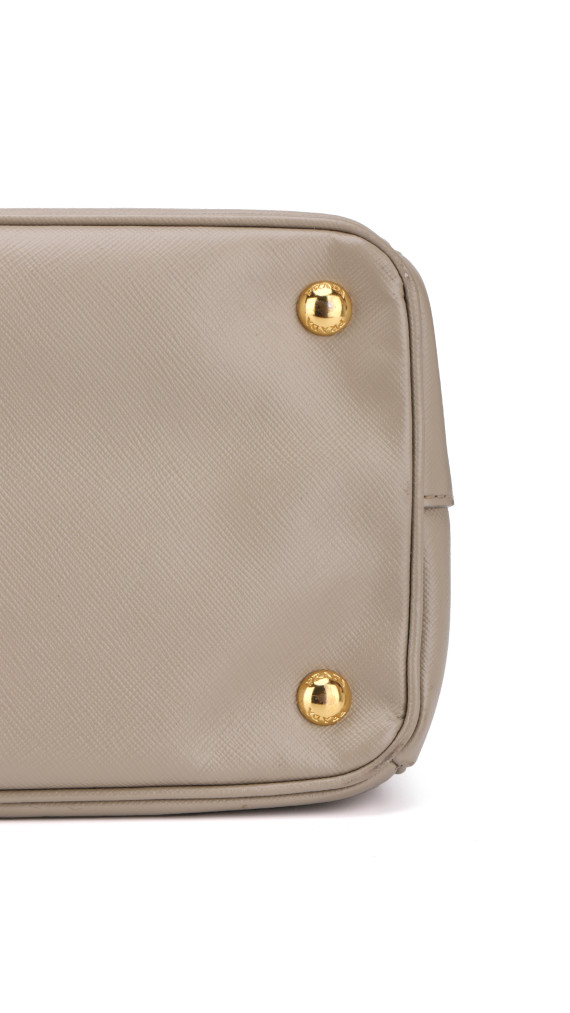 Prada Pomice Saffiano Lux Tote