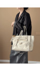 Louis Vuitton Empreinte Lumineuse Tote i kremhvitt skinn