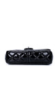 Chanel Classic Mini Flap Shoulder Bag I Sort Patent Skinn