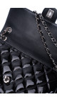 Chanel Classic Mini Flap Shoulder Bag I Sort Patent Skinn