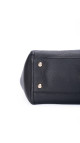Gucci Soho Top Handel Tote Bag i Sort Skinn