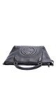 Gucci Soho Top Handel Tote Bag i Sort Skinn