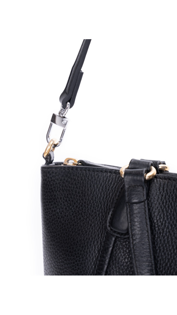 Gucci Soho Top Handel Tote Bag i Sort Skinn