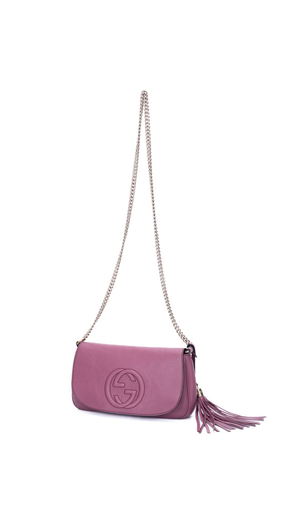 Gucci Soho Chain Shoulder Flap Bag
