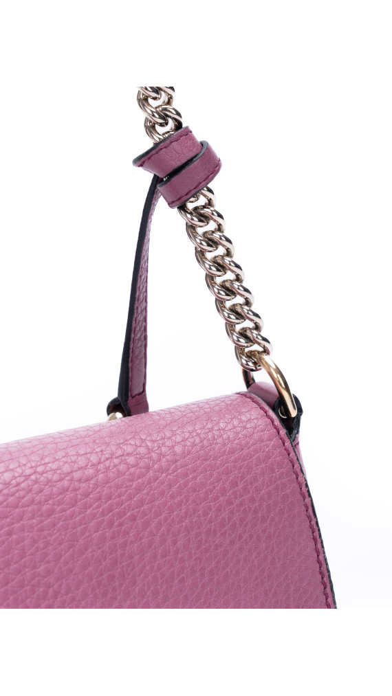 Gucci Soho Chain Shoulder Flap Bag