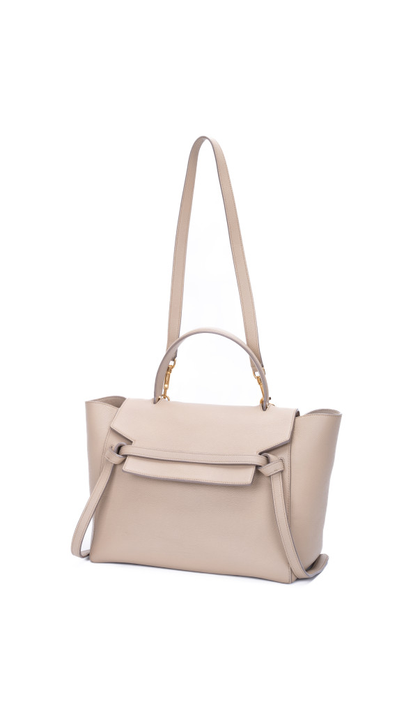 Céline Belt Bag i beige skinn