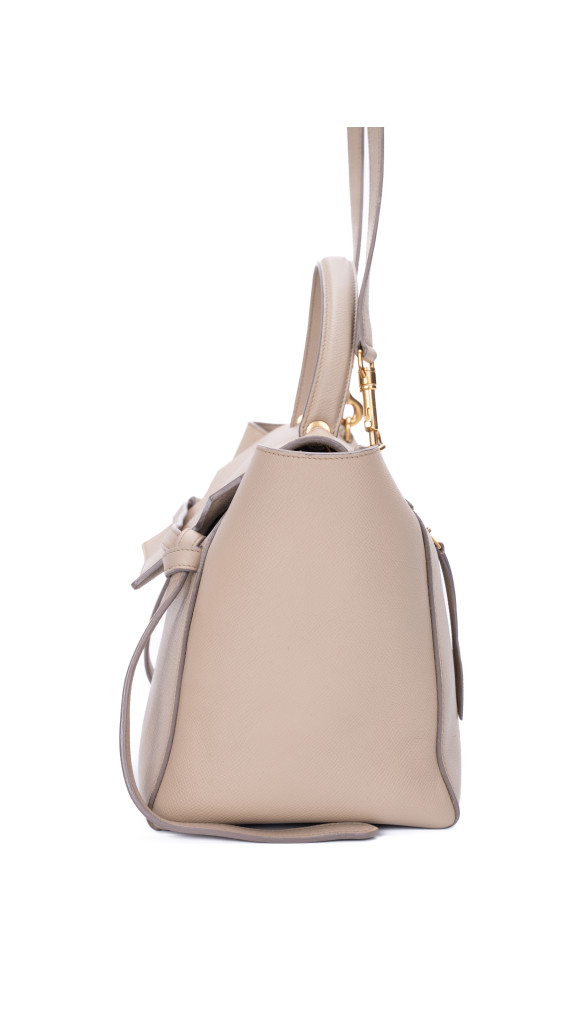 Céline Belt Bag i beige skinn