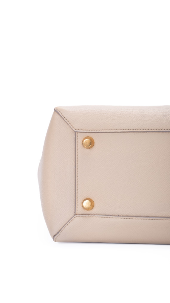 Céline Belt Bag i beige skinn