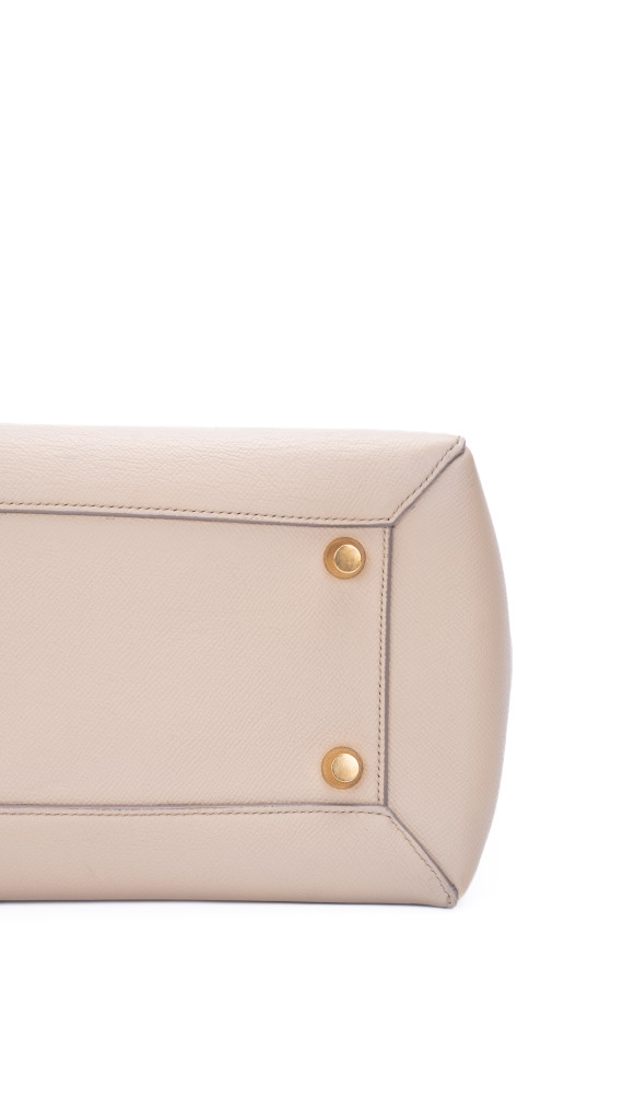 Céline Belt Bag i beige skinn