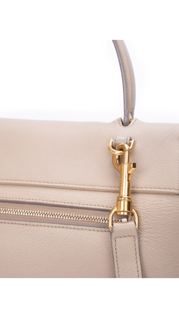 Céline Belt Bag i beige skinn
