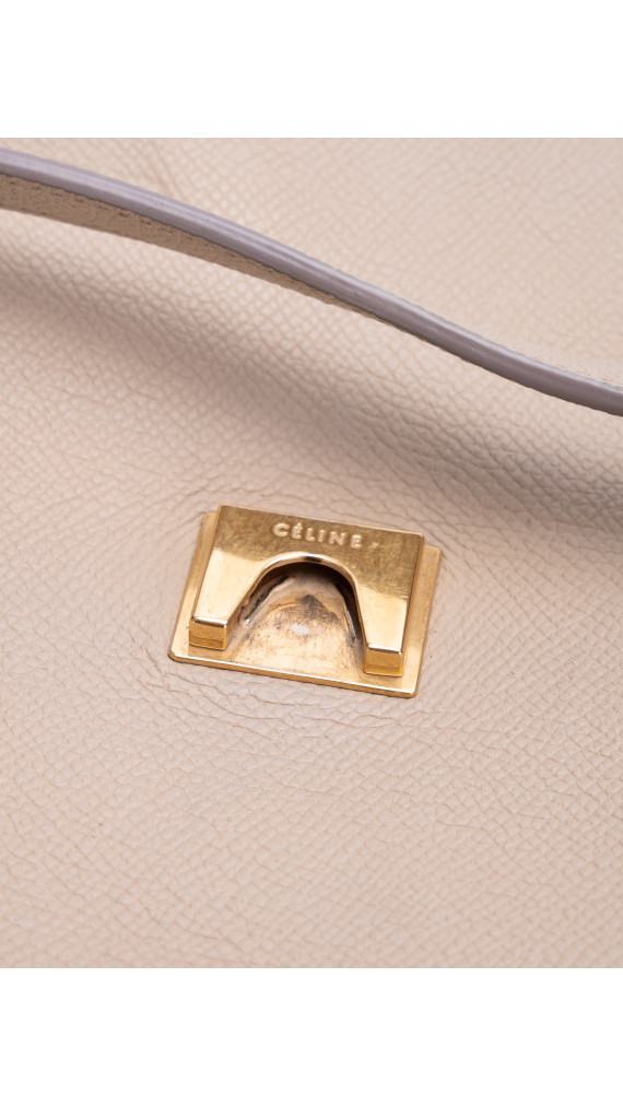 Céline Belt Bag i beige skinn