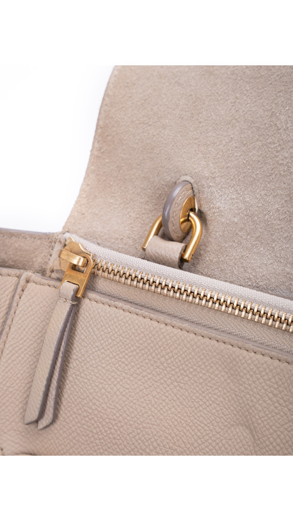 Céline Belt Bag i beige skinn
