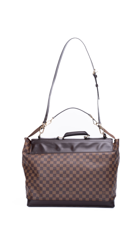 Louis Vuitton Vintage Damier Ebene Sac Chasse Hunting Bag