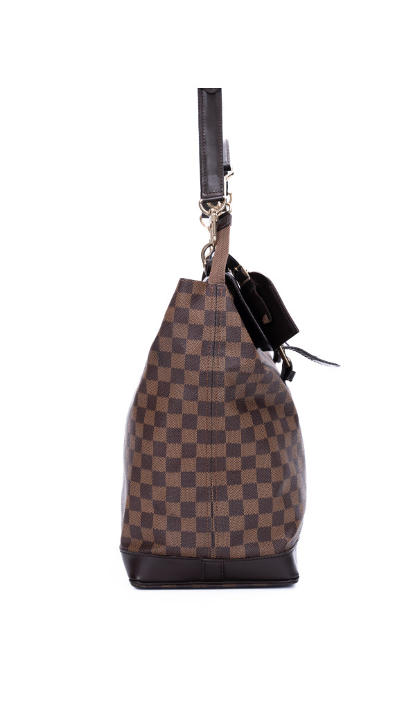 Louis Vuitton Vintage Damier Ebene Sac Chasse Hunting Bag