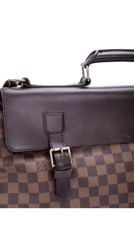 Louis Vuitton Vintage Damier Ebene Sac Chasse Hunting Bag