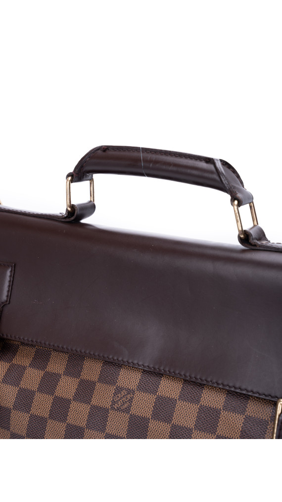 Louis Vuitton Vintage Damier Ebene Sac Chasse Hunting Bag