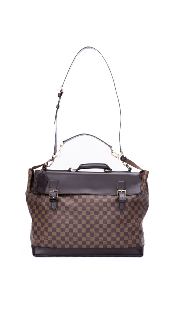 Louis Vuitton Vintage Damier Ebene Sac Chasse Hunting Bag