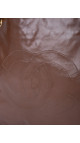 Vintage Chanel Tote Bag med CC logo i brun skinn