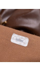 Vintage Chanel Tote Bag med CC logo i brun skinn