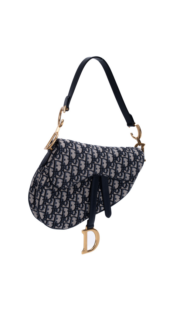 Dior Saddle Bag Size Classic (Medium) i Oblique canvas