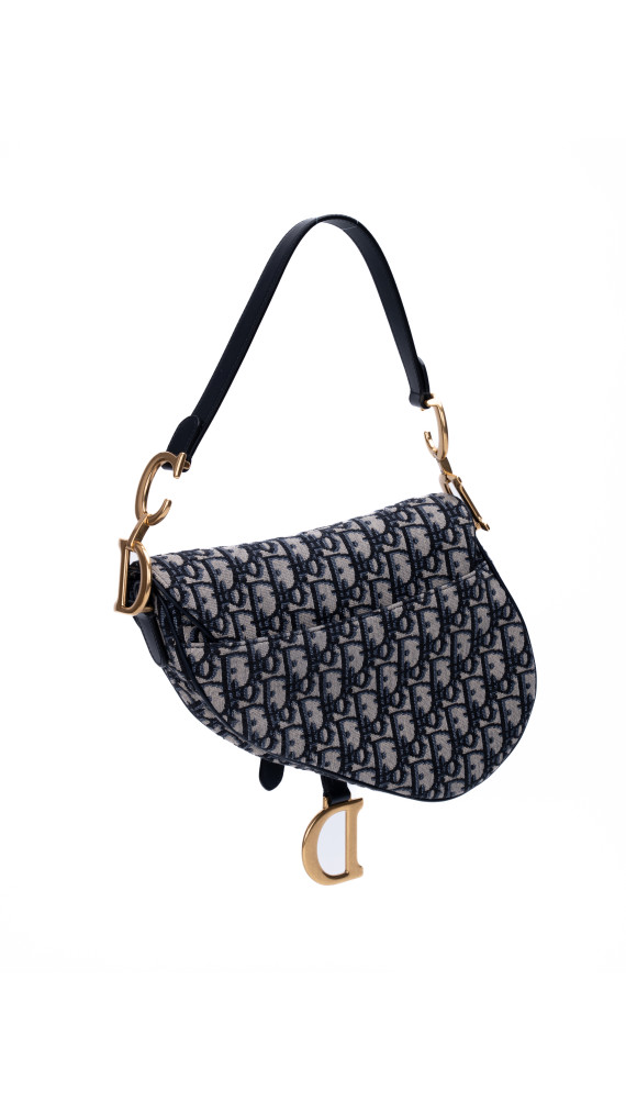 Dior Saddle Bag Size Classic (Medium) i Oblique canvas