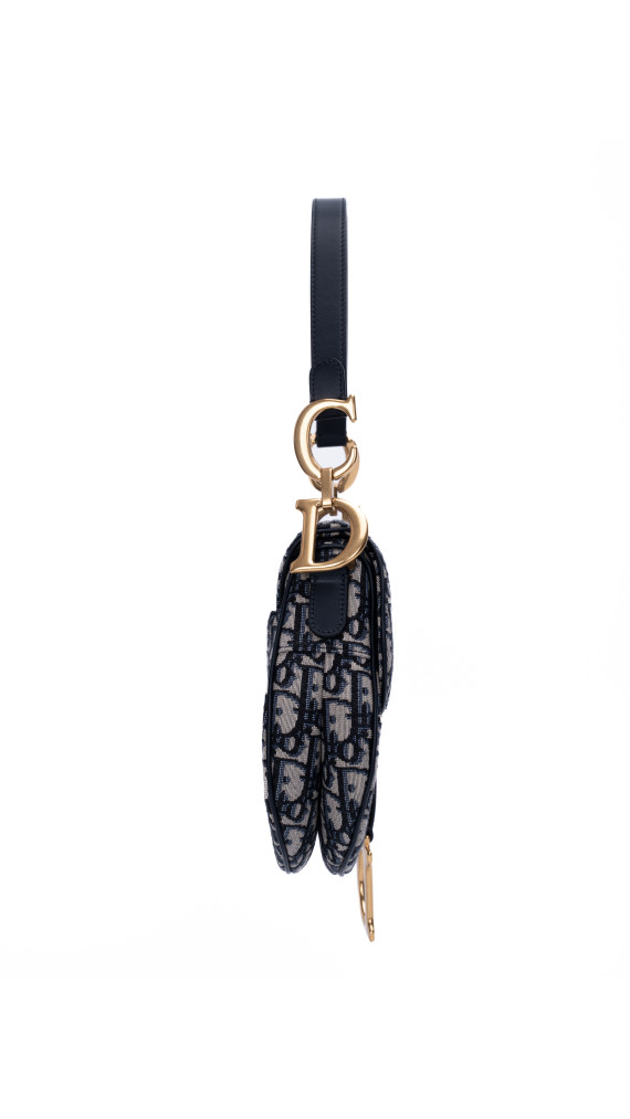 Dior Saddle Bag Size Classic (Medium) i Oblique canvas
