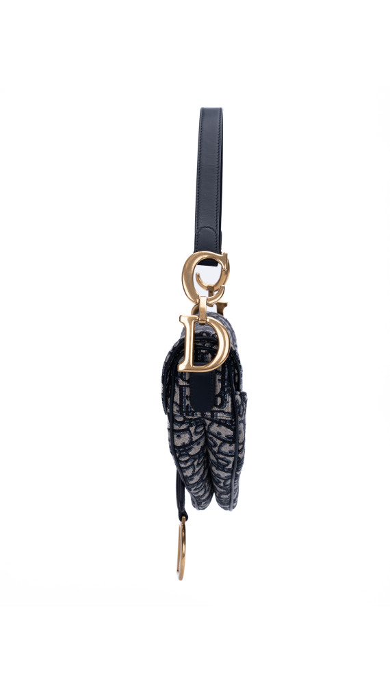 Dior Saddle Bag Size Classic (Medium) i Oblique canvas