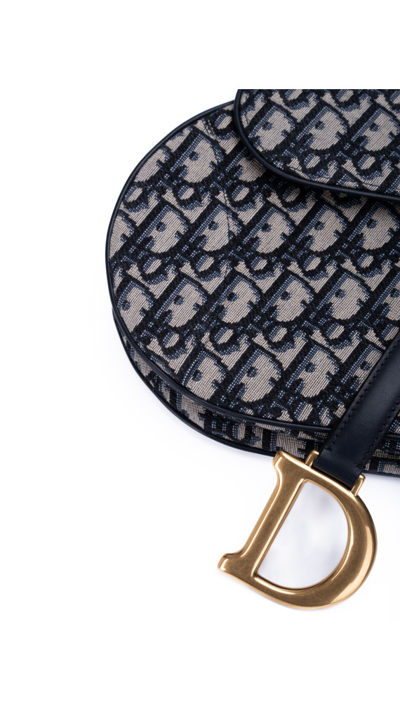 Dior Saddle Bag Size Classic (Medium) i Oblique canvas