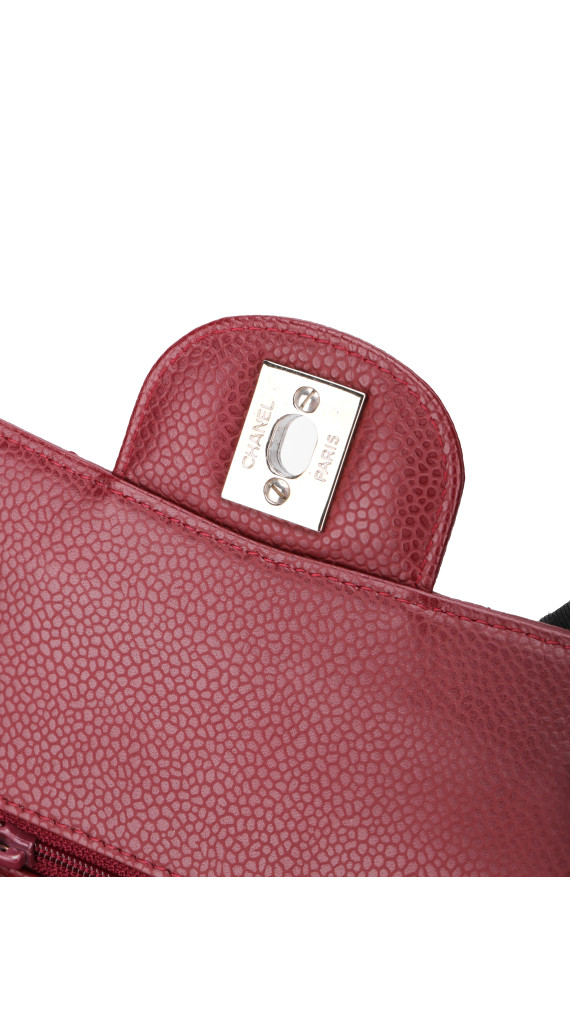 Chanel Classic Double Flap Size Medium i Caviar