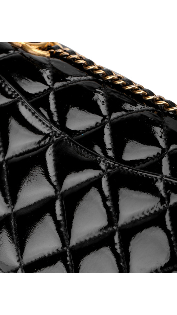Chanel Single Mini Flap Shoulder Bag i Patent