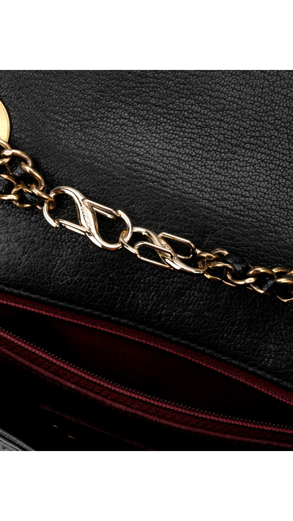 Chanel Single Mini Flap Shoulder Bag i Patent