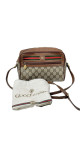Vintage Gucci Monogram Crossbody Bag