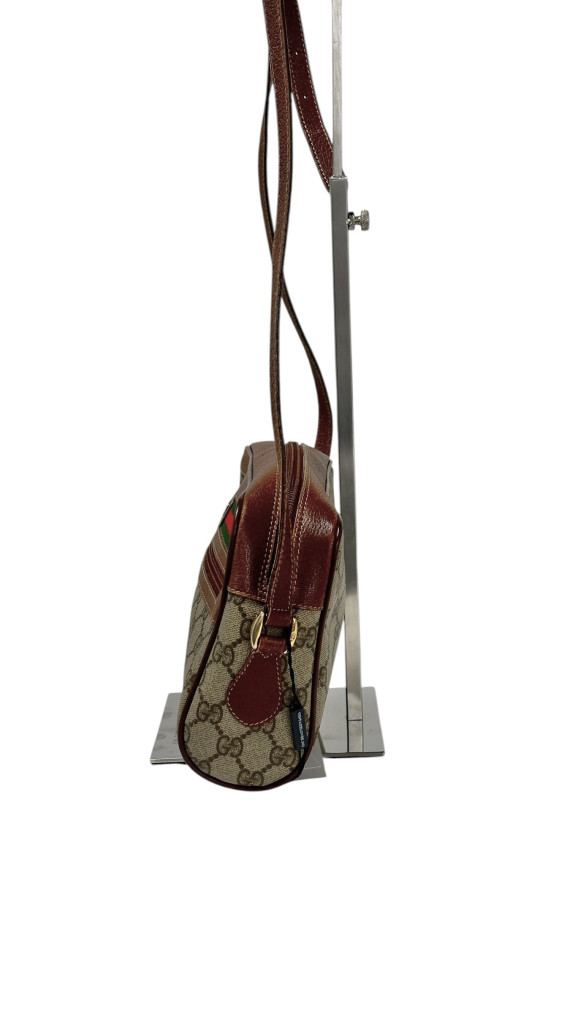 Vintage Gucci Monogram Crossbody Bag