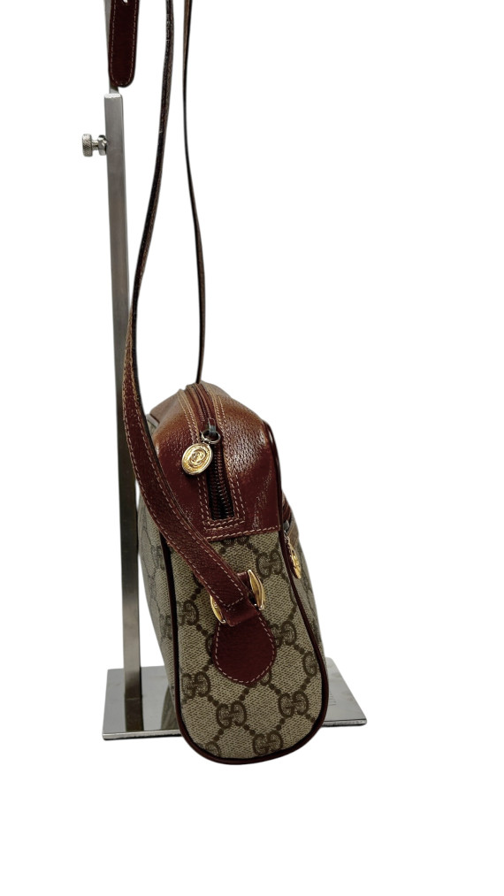 Vintage Gucci Monogram Crossbody Bag