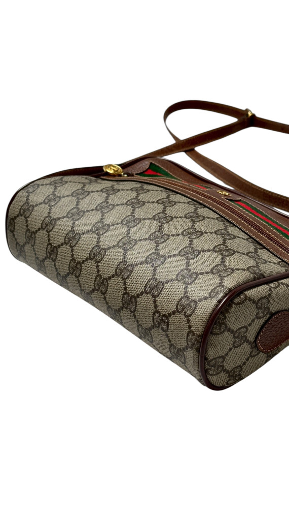 Vintage Gucci Monogram Crossbody Bag