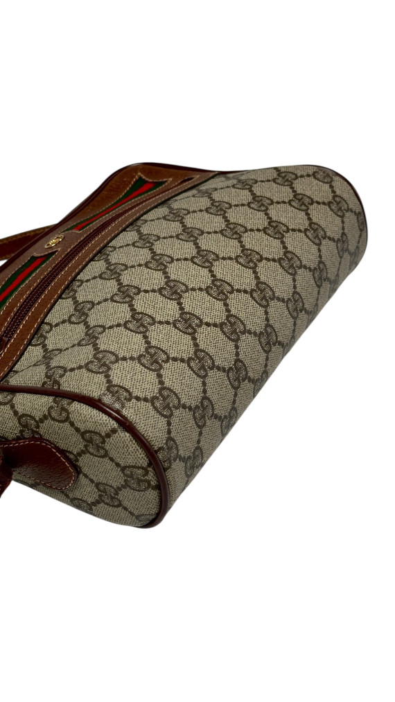 Vintage Gucci Monogram Crossbody Bag
