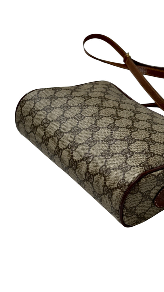 Vintage Gucci Monogram Crossbody Bag