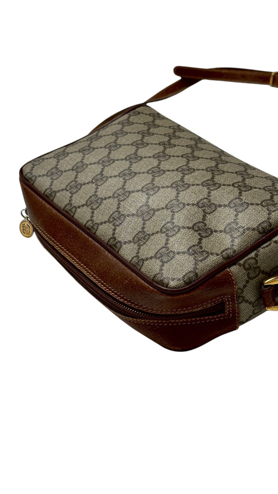 Vintage Gucci Monogram Crossbody Bag