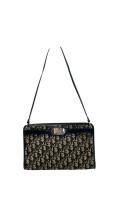 Vintage Dior Monogram Shoulder Bag