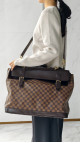 Louis Vuitton Vintage Damier Ebene Sac Chasse Hunting Bag