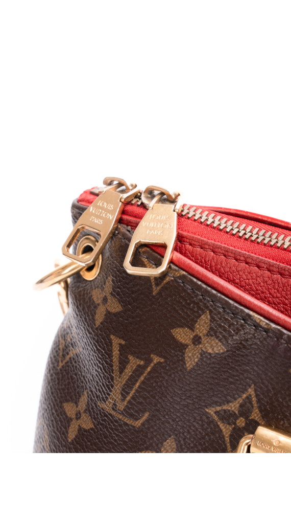 Louis Vuitton Pallas Monogram Cerise Shoulder Bag