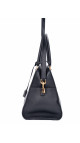 YSL Saint Laurent Cabas Bag Size Medium i svart skinn