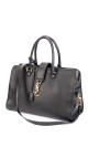 YSL Saint Laurent Cabas Bag Size Medium i svart skinn