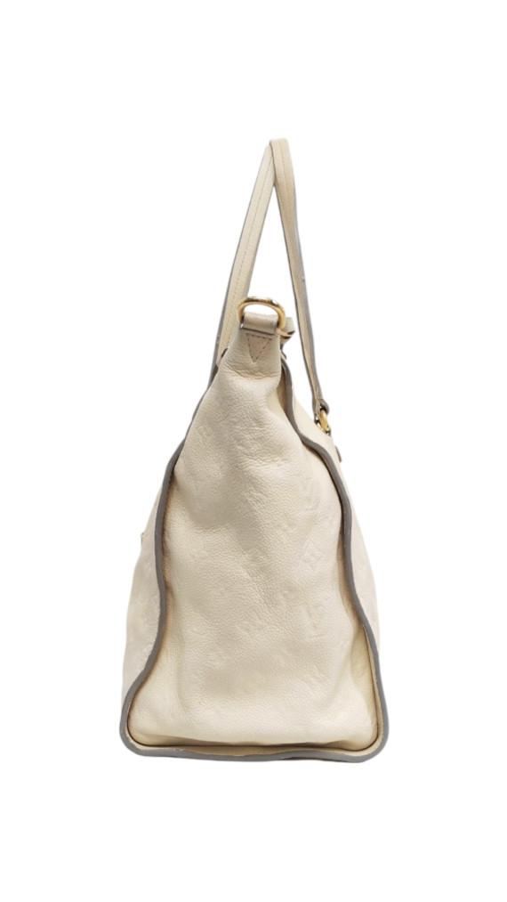 Louis Vuitton Empreinte Lumineuse Tote i kremhvitt skinn