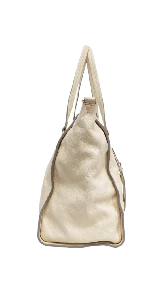 Louis Vuitton Empreinte Lumineuse Tote i kremhvitt skinn