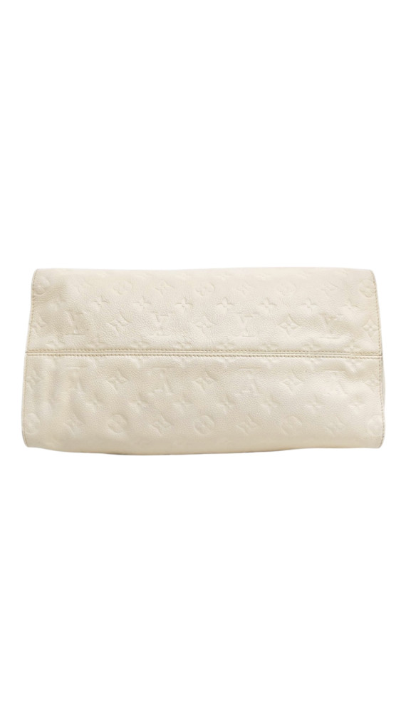 Louis Vuitton Empreinte Lumineuse Tote i kremhvitt skinn